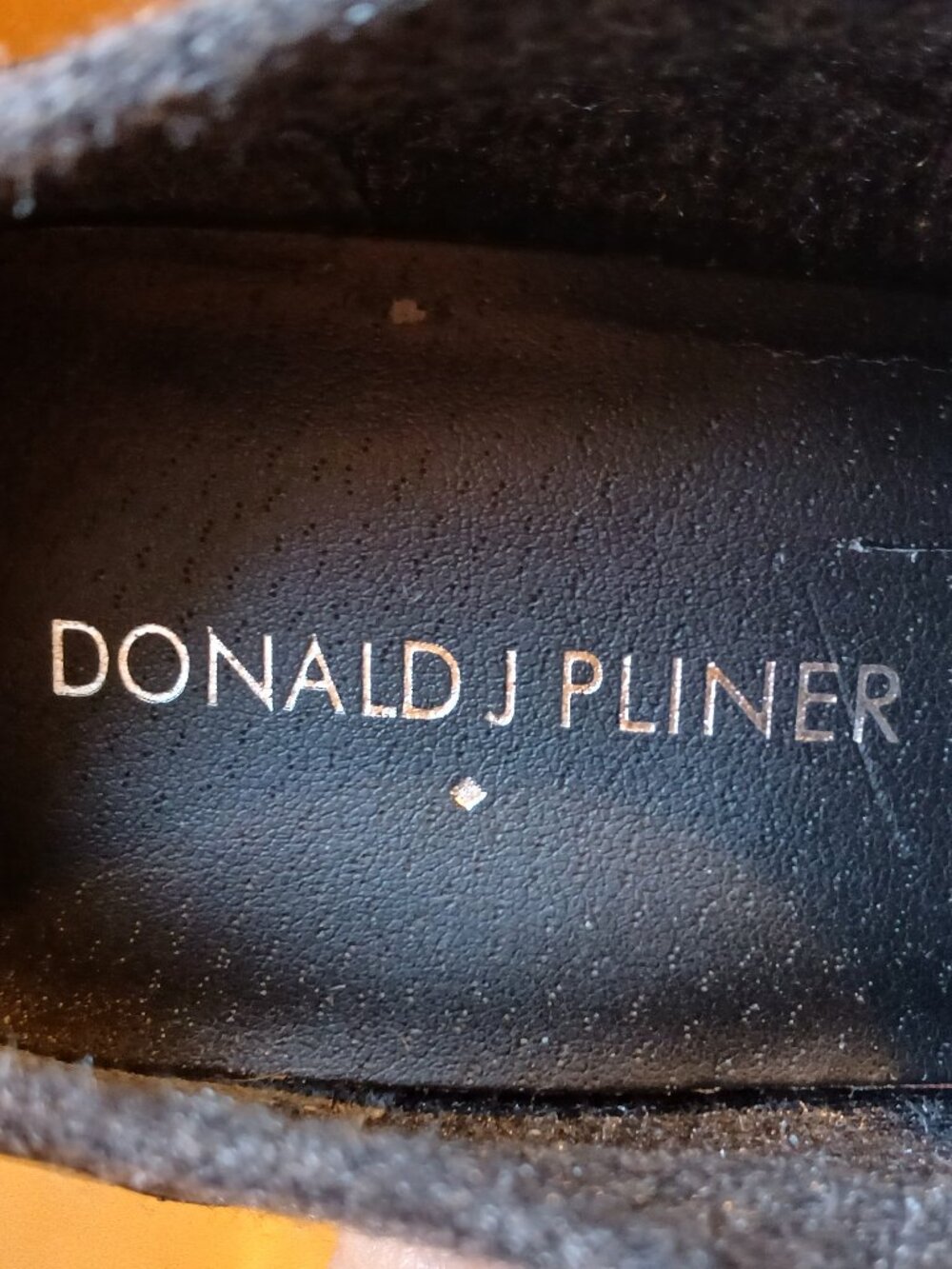 DONALD J. PLINER Gray & Black Kitten Heel Pumps - EUC - Picture 11 of 11